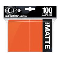 (image for) Pro Matte Eclipse Sleeves 100 - Pumpkin Orange